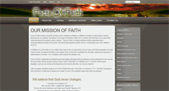 Desktop Screenshot of factsoffaith.org